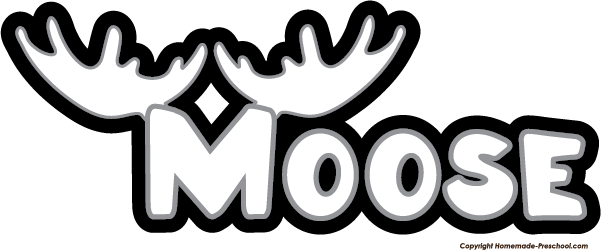 Moose Clip Art - Moose Clipart Free (601x250)