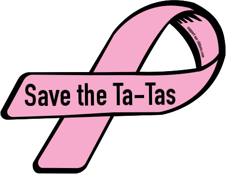 Save The Tatas Clip Art - Neurofibromatosis Awareness (455x350)