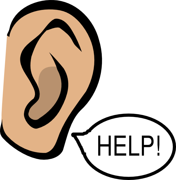 Ear Pain Clipart (588x600)