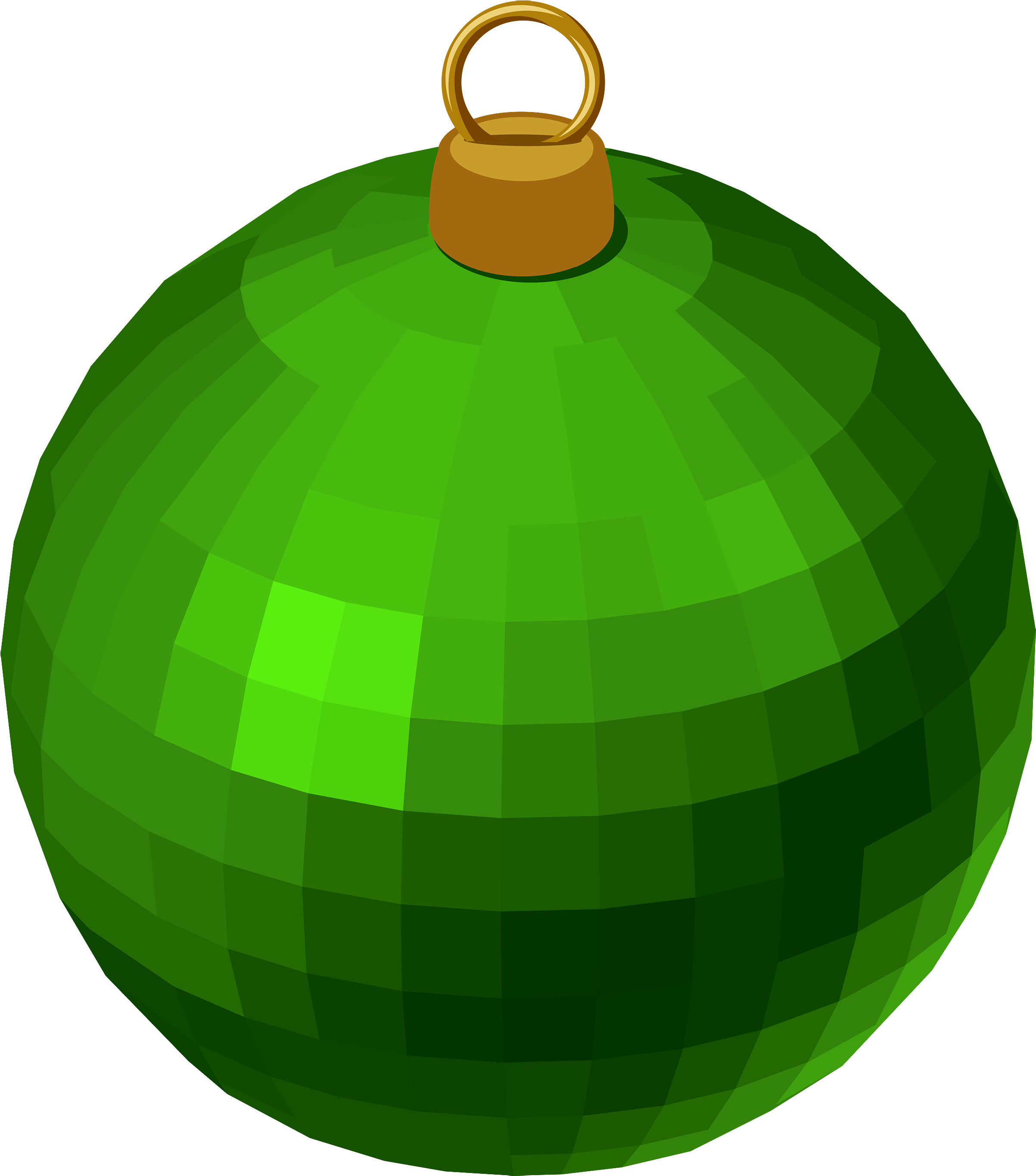 Green Modern Christmas Ball Png Clipart - Circle (2500x2837)