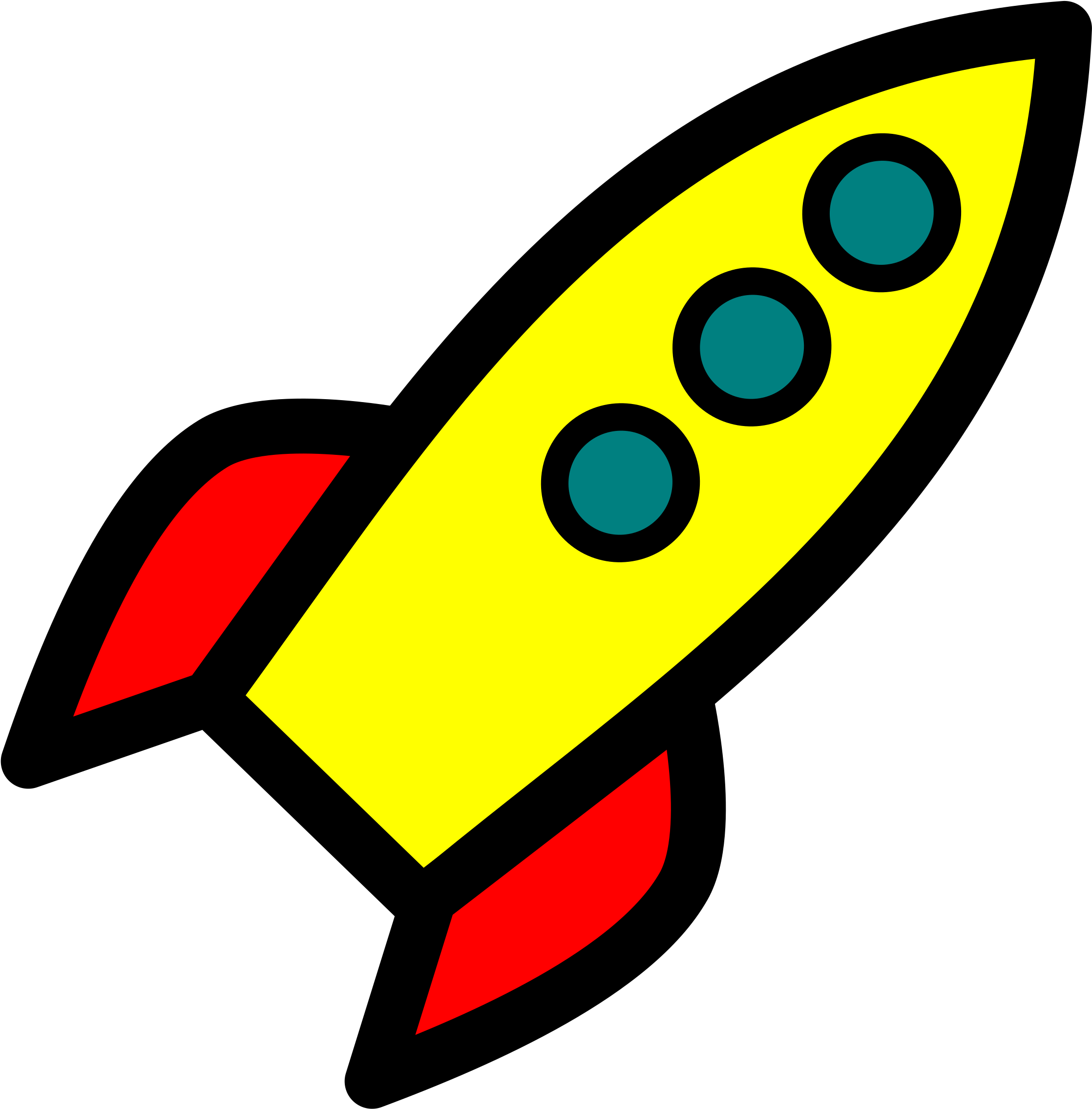 Startup Modern Icon - Rocket Ship Clip Art (2400x2400)