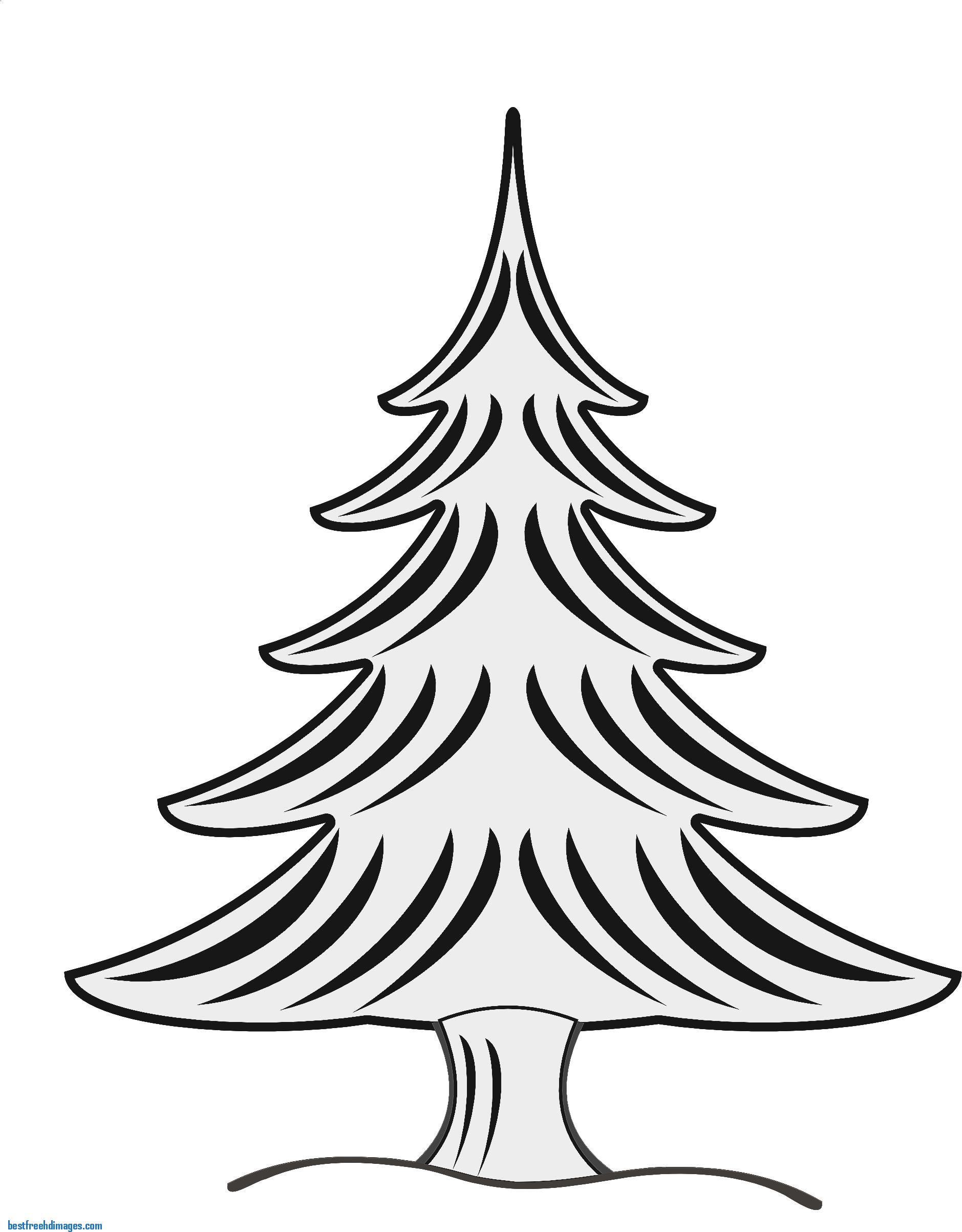 Spectacular Boy Dog Christmas Tree Clip Art Black And - Merry Christmas Coloring Pages (1969x2418)