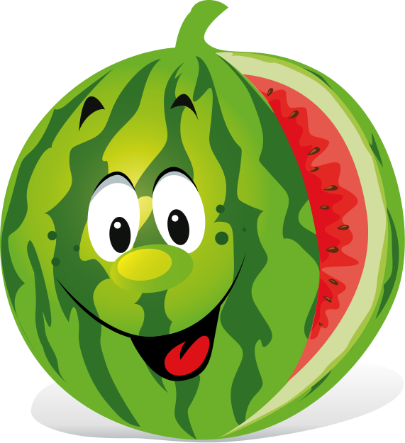 Free To Use Public Domain Watermelon Clip Art - Watermelon Clipart (571x625)