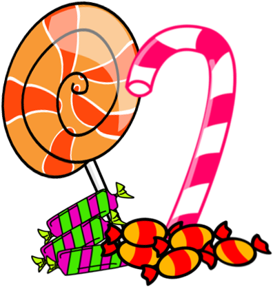 Candy Sweetness Clip Art - Candy Sweetness Clip Art (646x455)