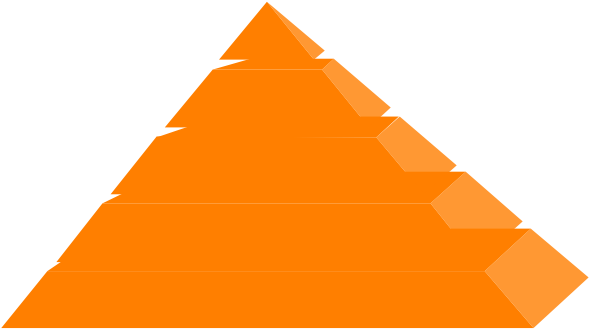 Pyramid Clip Art At Clker - Pyramid Clip Art (600x342)