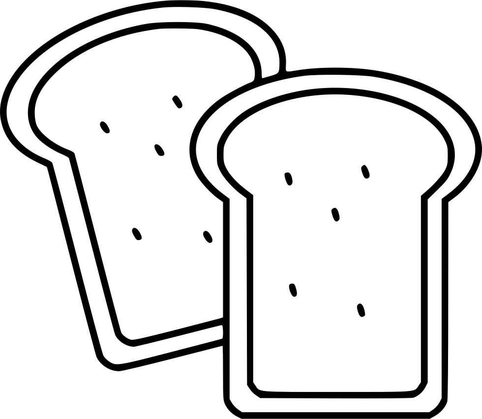 Toast Svg Png Icon Free Download - Toast Icon Png (980x852)