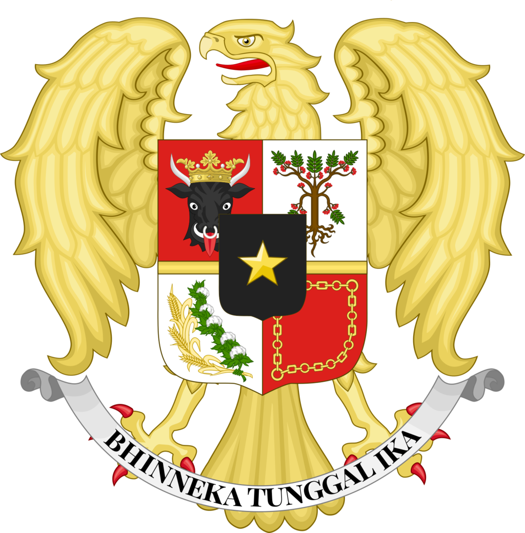 Reimagined Coat Of Arms Of Indonesia By Aldohyeah - Coat Of Arms Indonesia (1024x1038)