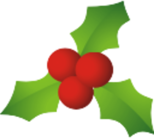 Transparent Christmas Mistletoe Decor Png - Free Vector Mistletoe (600x600)