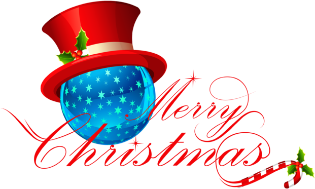 Merry Christmas Clipart Transparent - Merry Christmas Transparent Clip Art (640x400)