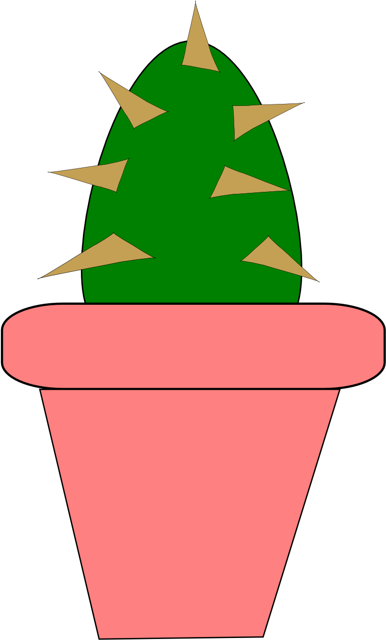 Cactus 6 Flower 999px 59 - Table Clipart (999x1413)