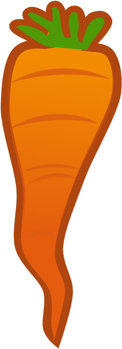 Baby Carrot Cartoon Clip Art - Baby Carrot Cartoon Clip Art (555x785)