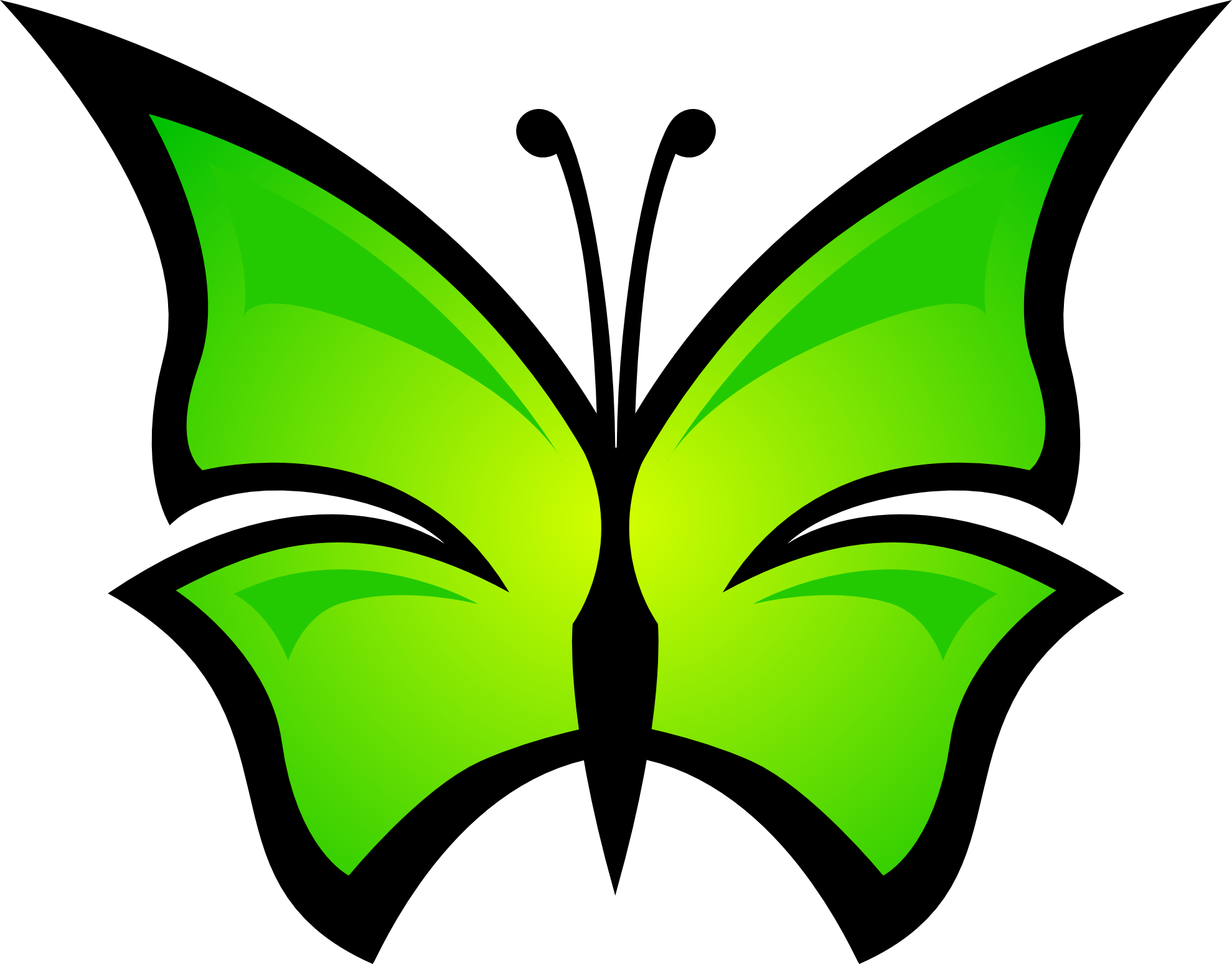 Clip Arts Related To - Butterflies Free Download Svg (1979x1548)