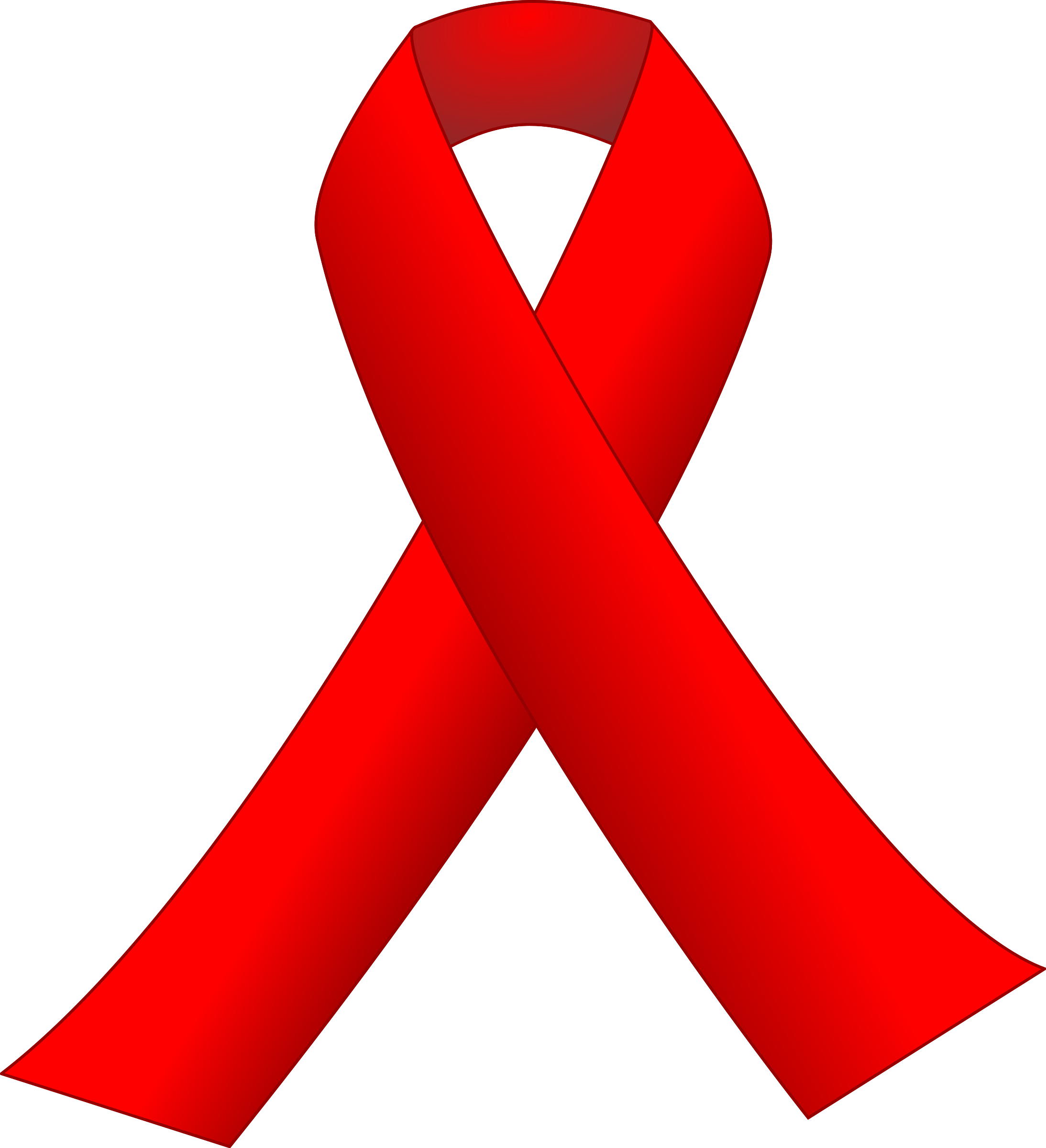 Clipart - Aids Ribbon Clip Art (2187x2400)