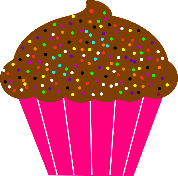 Cupcake Clipart Transparent Background - Free Cupcake Clipart (600x594)