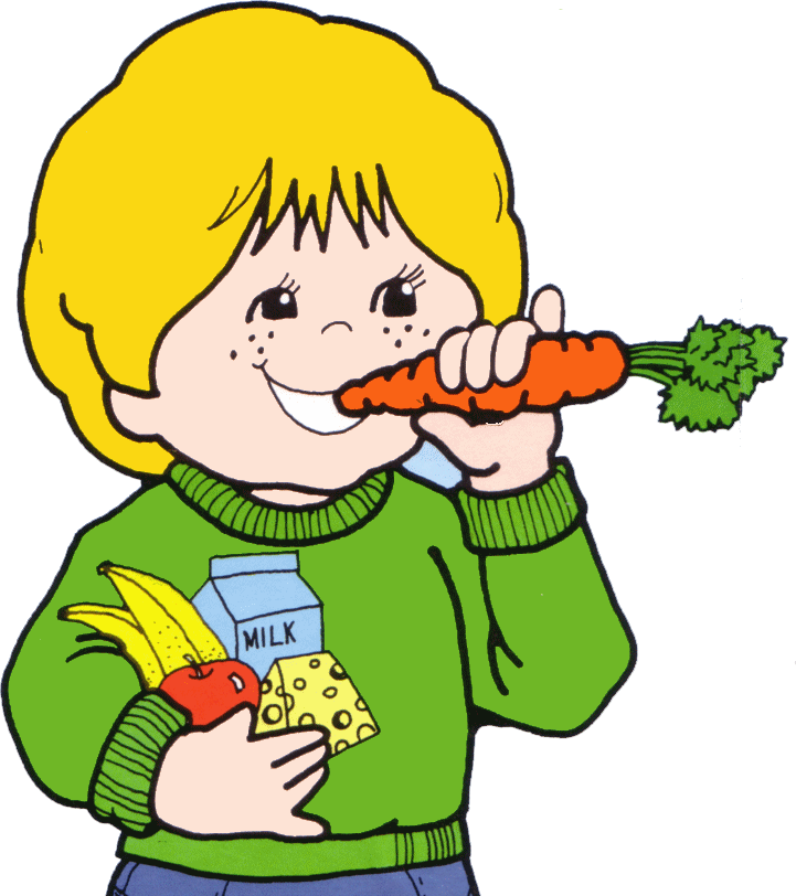 Healthy Eating Images - Eating Healthy Clipart (721x812)
