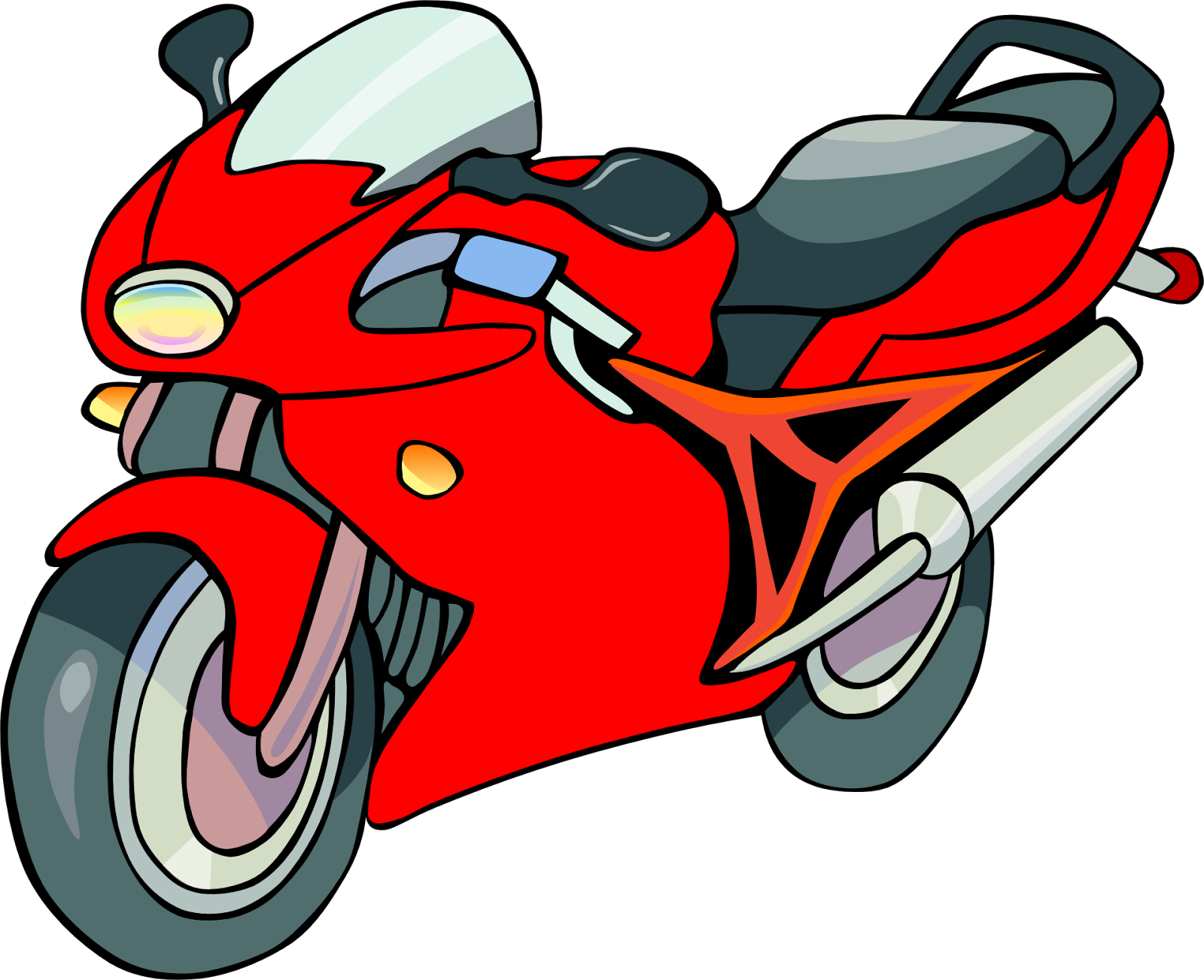 Am Montagmorgen Kam Es Kurz Vor Sieben Uhr Im Kreuzungsbereich - Motorcycle Clipart (1920x1564)