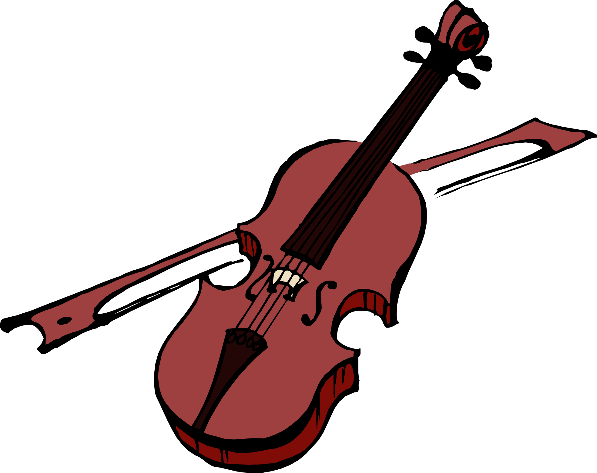 Violin Clip Art Images Free Clipart - Violin Clipart (1969x1561)
