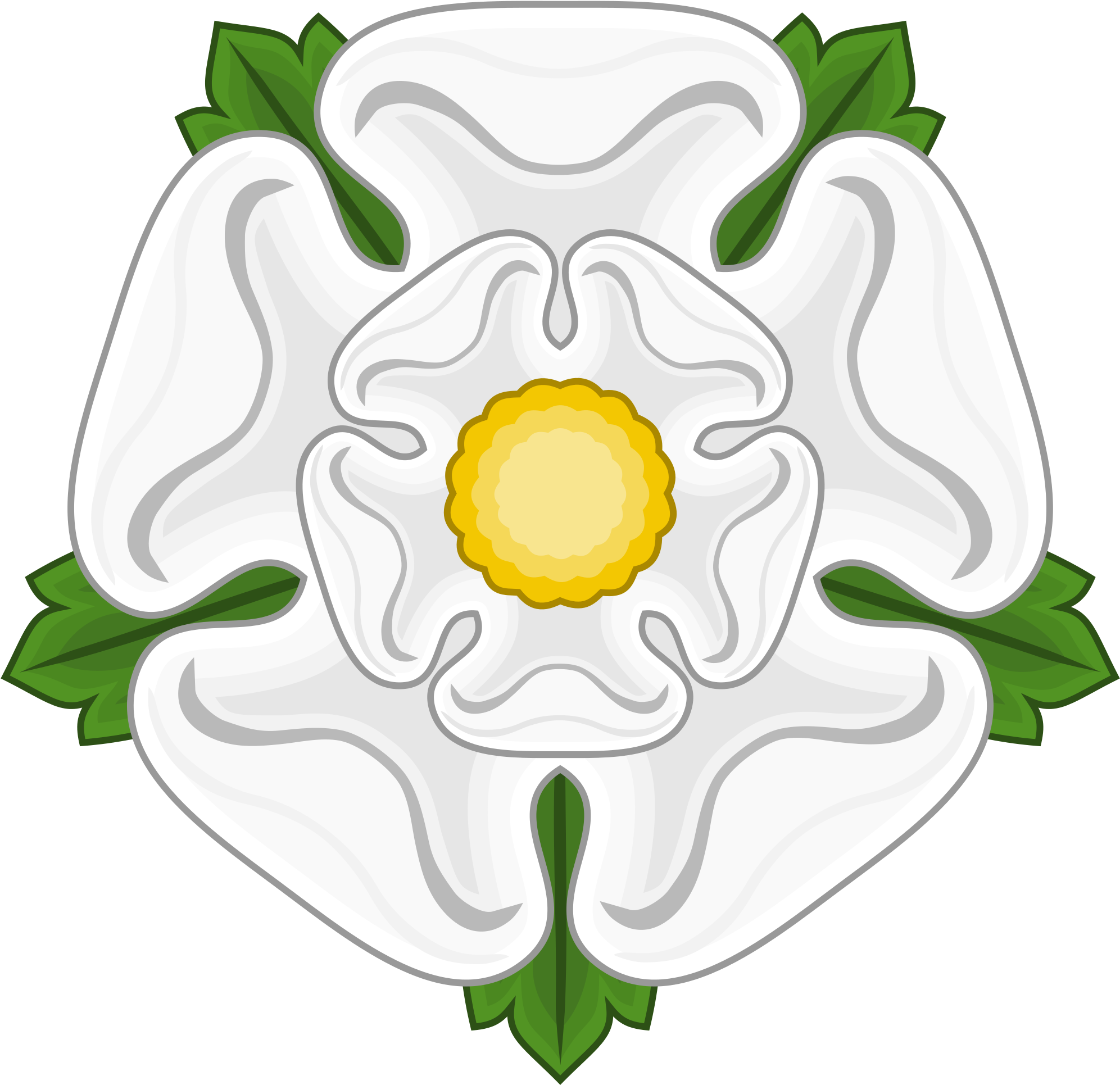 White Rose Clipart - White Rose Of York (2000x2000)