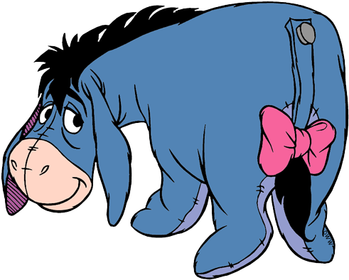 Eeyore Clip Art - Eeyore Winnie The Pooh (500x413)