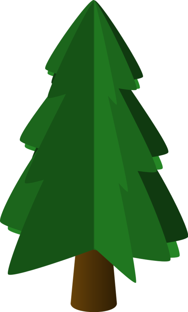 Vector Clip Art - Pine Tree Clip Art (1447x2400)