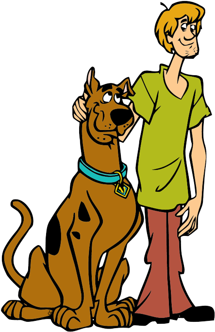 Shaggy And Scooby Doo (449x690)