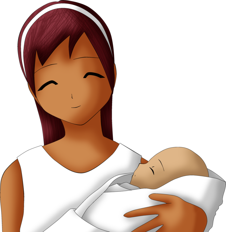 Mother Child Infant Family Clip Art - Mother Child Infant Family Clip Art (882x906)