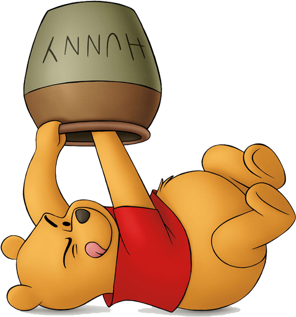 Winnie The Pooh Honey Pot Clip Art N6 - Winnie The Pooh Hunny Pot (600x651)
