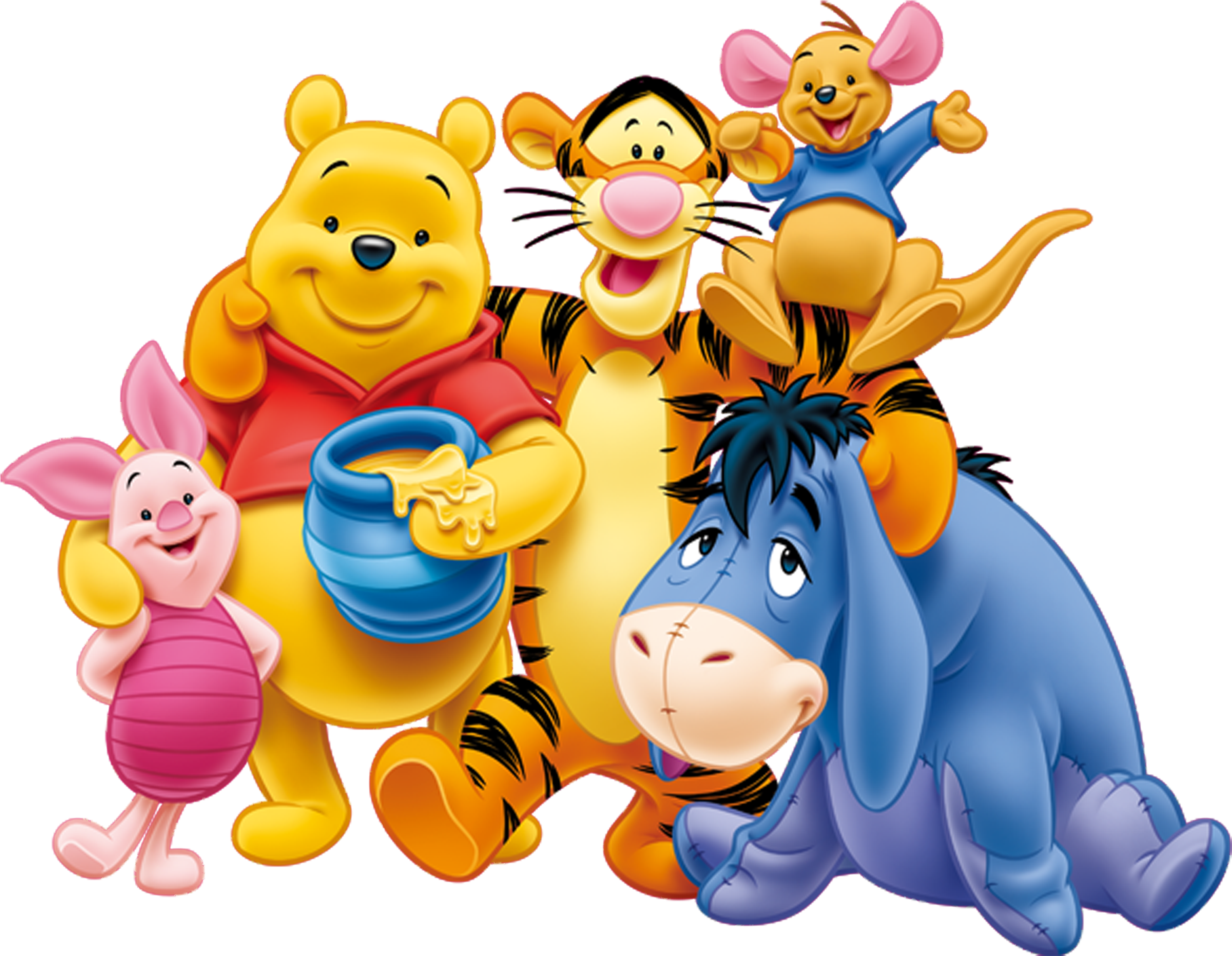 Transparent Winnie The Pooh And Friends - Winnie The Pooh Png (3000x2363)