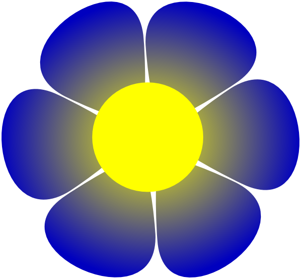Purple Flower Clipart Hippie Flower - Hippie Flower Clipart (600x556)