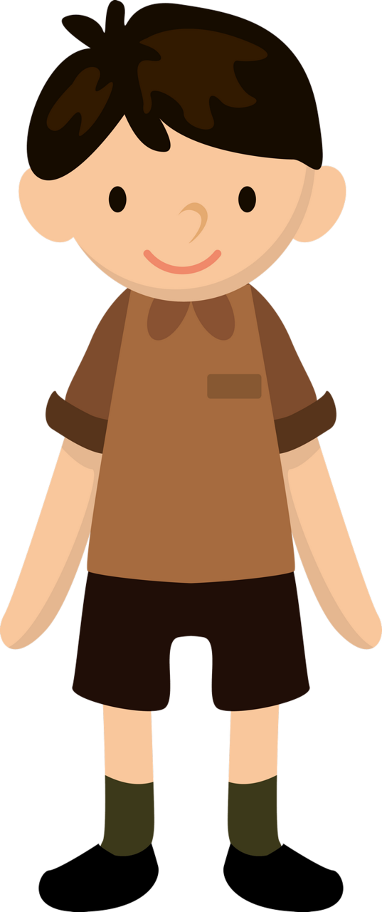 School Children 103 - Cartoon Student (537x1280)