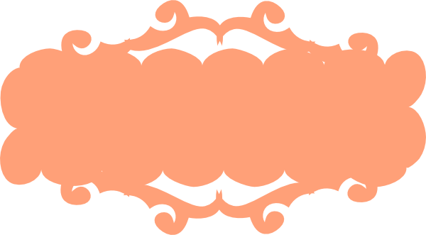 Peach Flower Clipart Transparent - Pink Ribbon Clipart Png (600x331)