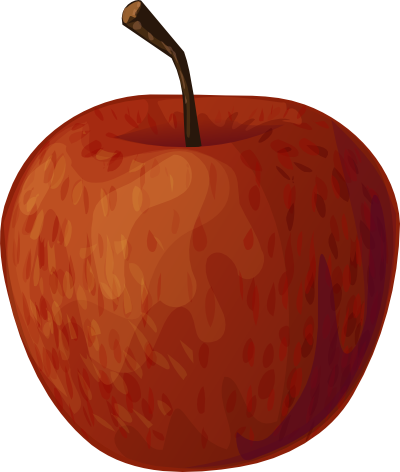 Apple Clip Art - Apple Clipart (400x472)