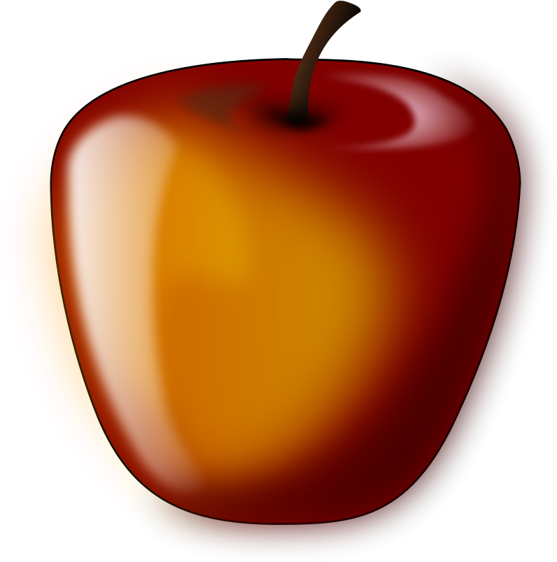 Apple Free Vector - Clip Art (900x882)
