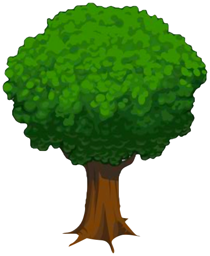 Paper Is Made From Trees - Cartoon (415x507)