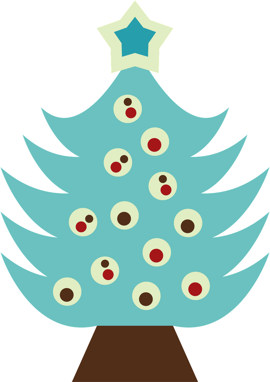 Christmas Tree Clip Art - Christmas Day (900x1275)