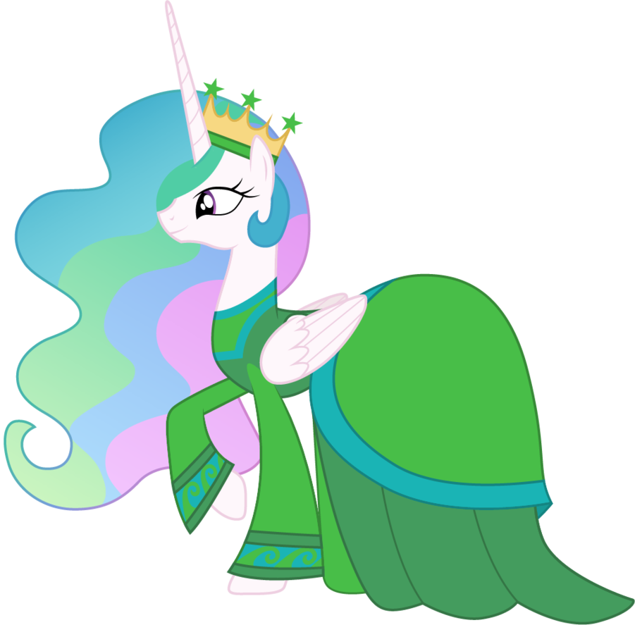 Princess Celestia As The Enchantress By Cloudyglow - Art (901x887)