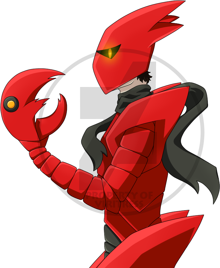 Scizor Gijinka By Viritress Scizor Gijinka By Viritress - Drawing (900x900)