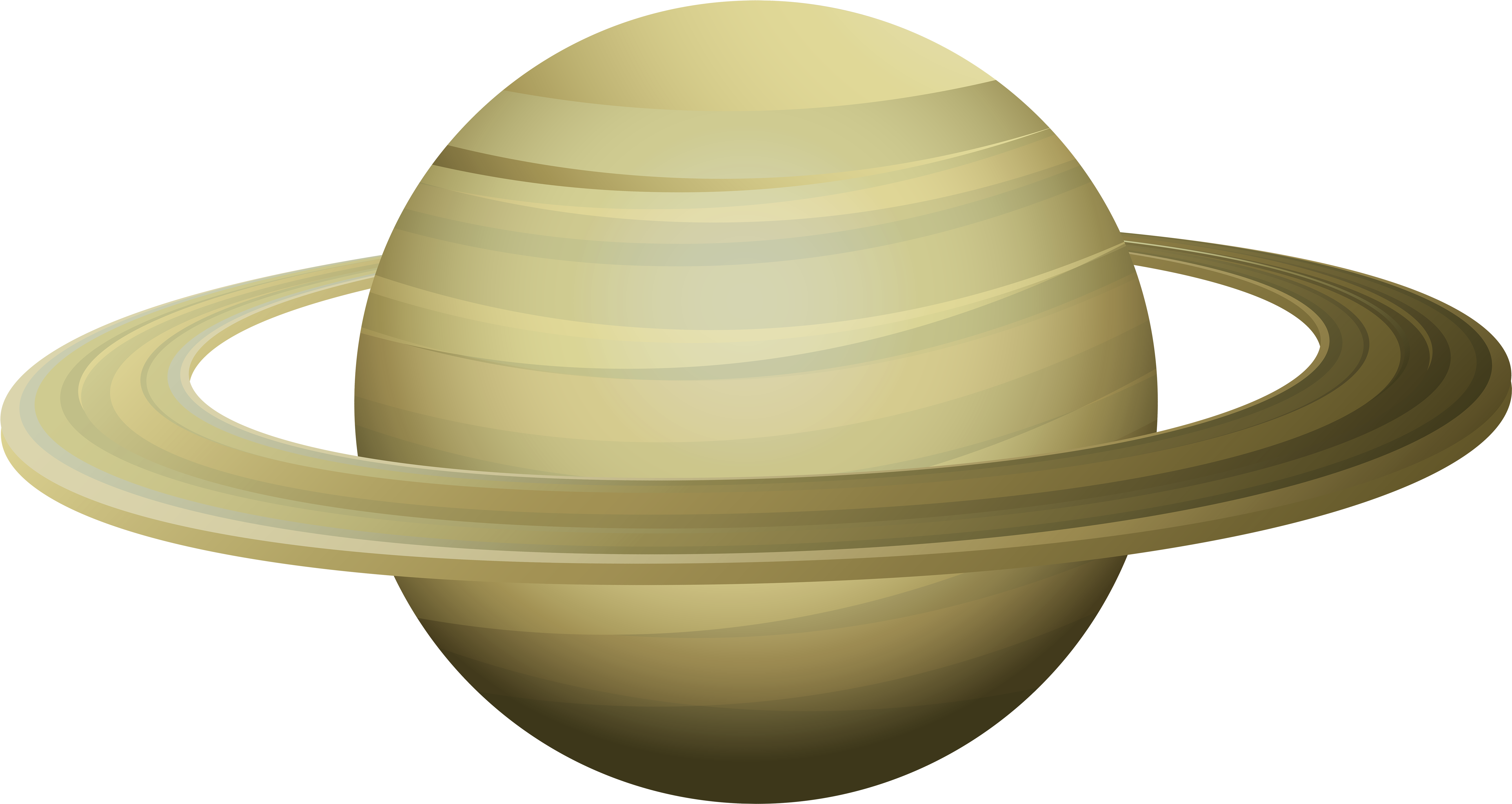 Saturn Png Clip Art - Saturn Clipart (7000x3780)