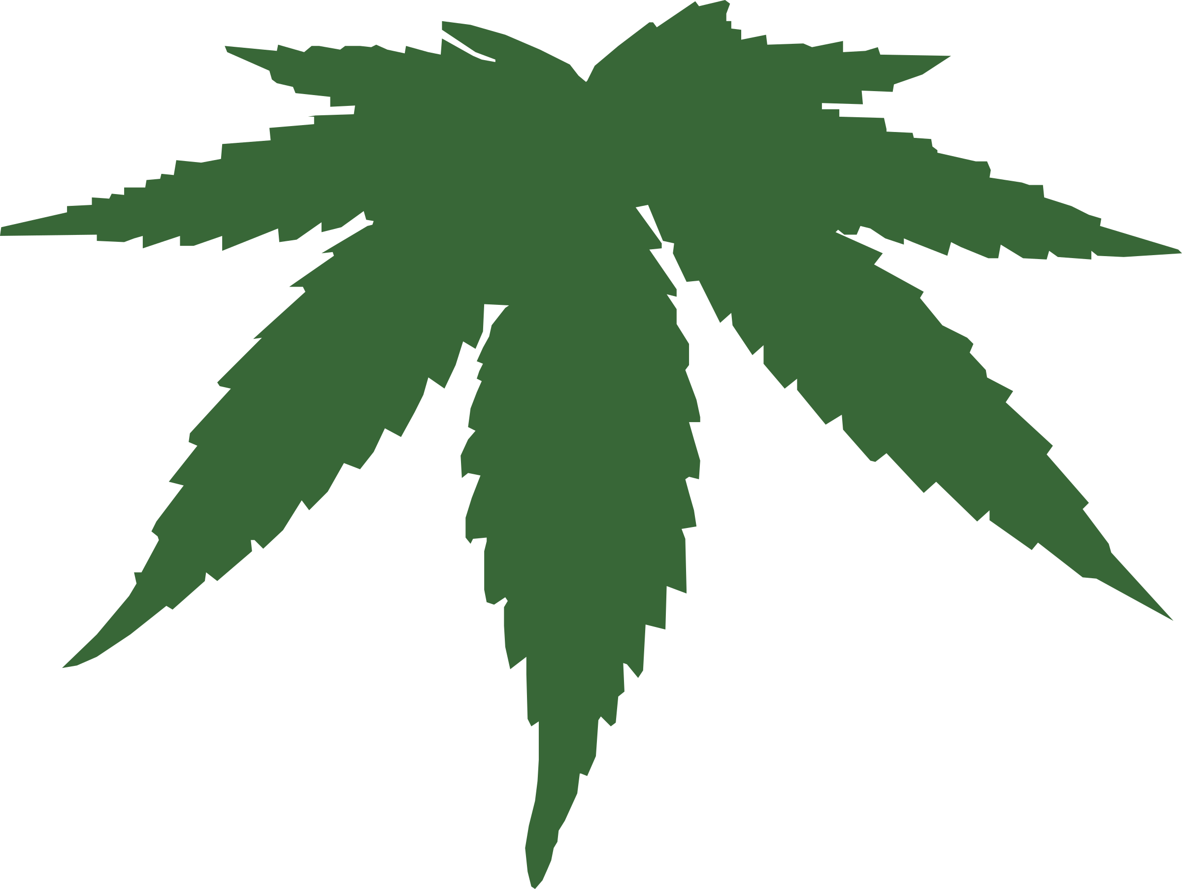 Clipart Info - Marijuana Clipart (2400x1805)