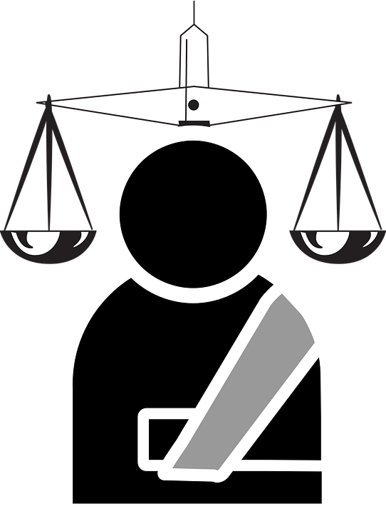 Law Attorney Lawyers Injury Justice Accident Suit - Lawyer Clipart (542x720)