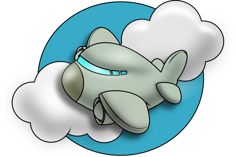 Free Prosecutor Cliparts, Download Free Clip Art, Free - Cartoon Airplane Png (783x524)