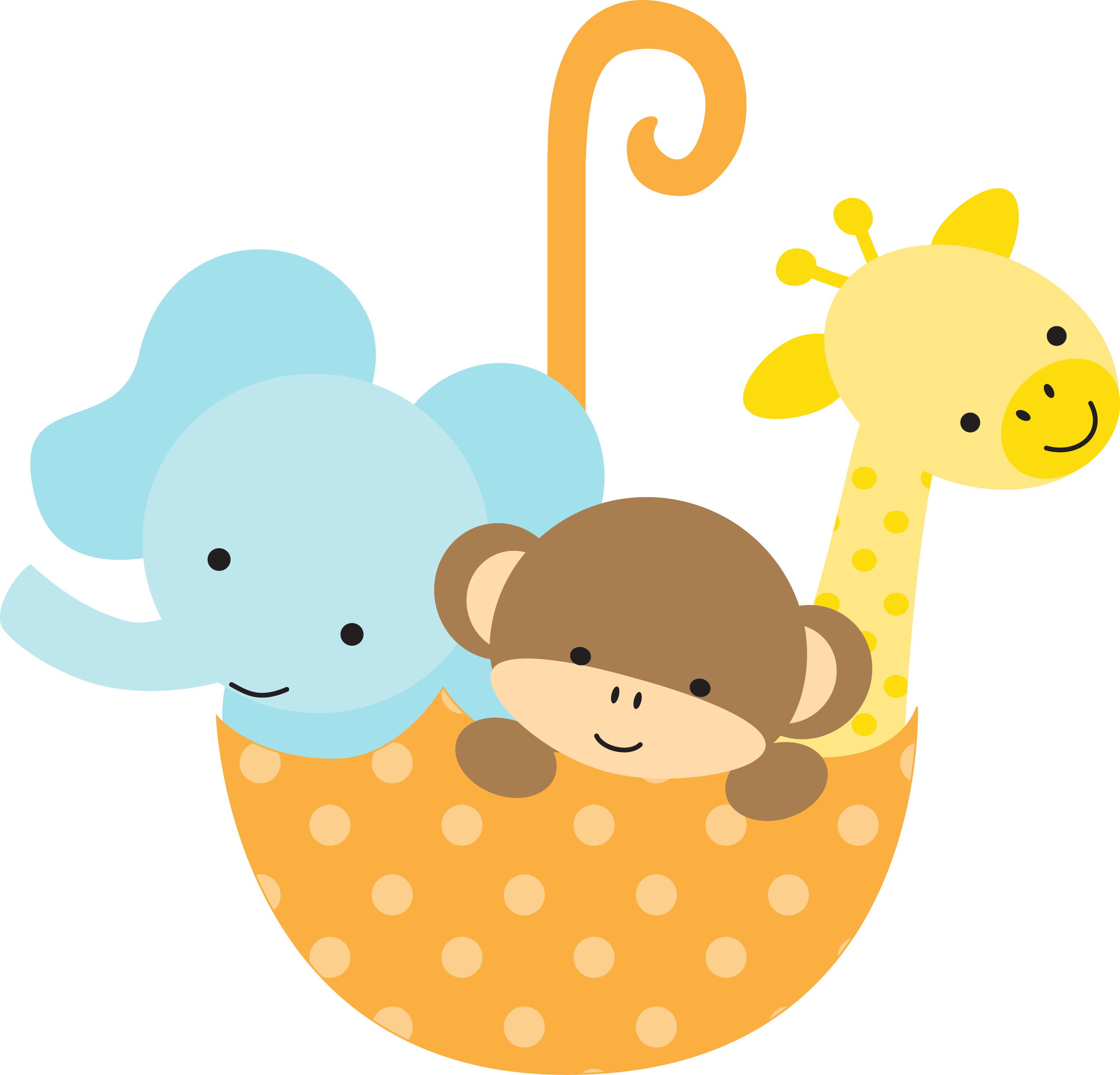 Illustration Baby Clipart - Gender Neutral Baby Shower Clip Art Free (2544x2441)