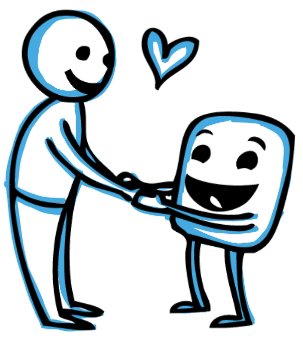 I Phone Clip Art - User First (604x676)