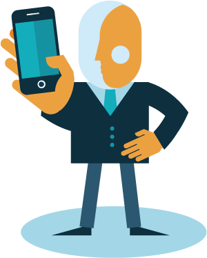 Mobile Email Best Time To Send Marketing Email To Mobile - Mobile Users Clipart (320x400)