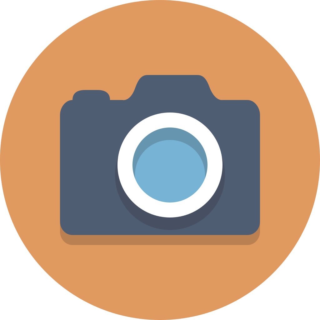 Circle Icons Camera - Camera Png Circle (1024x1024)
