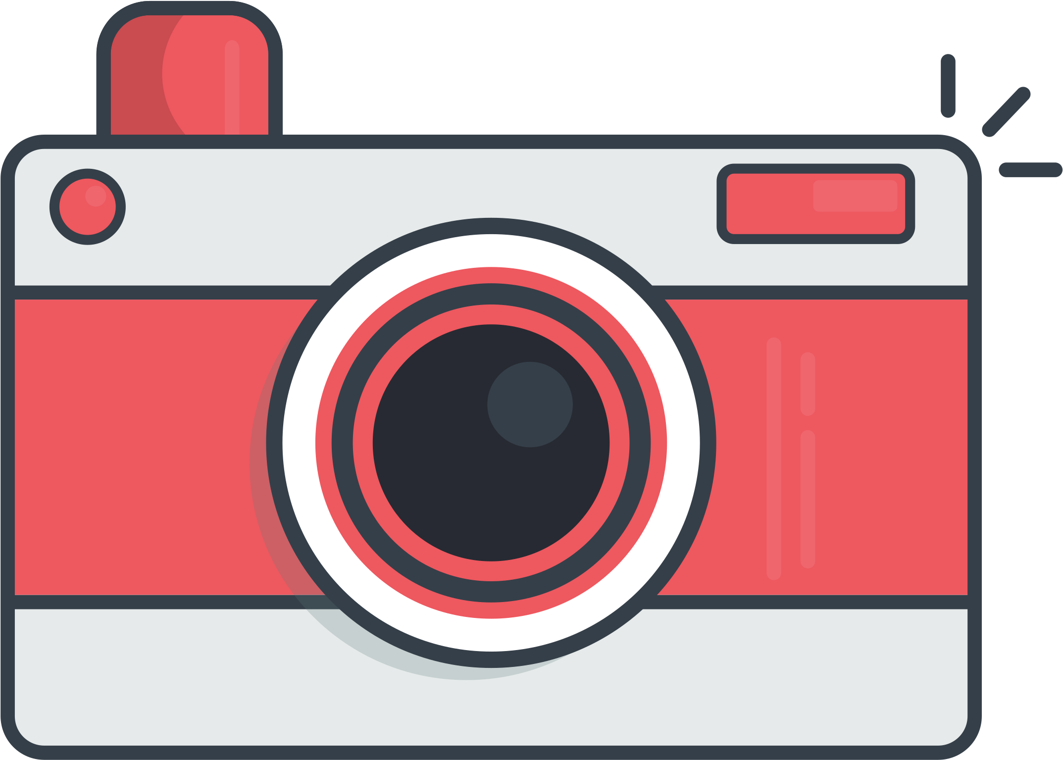 Big Image - Kamera Clipart (2400x2400)