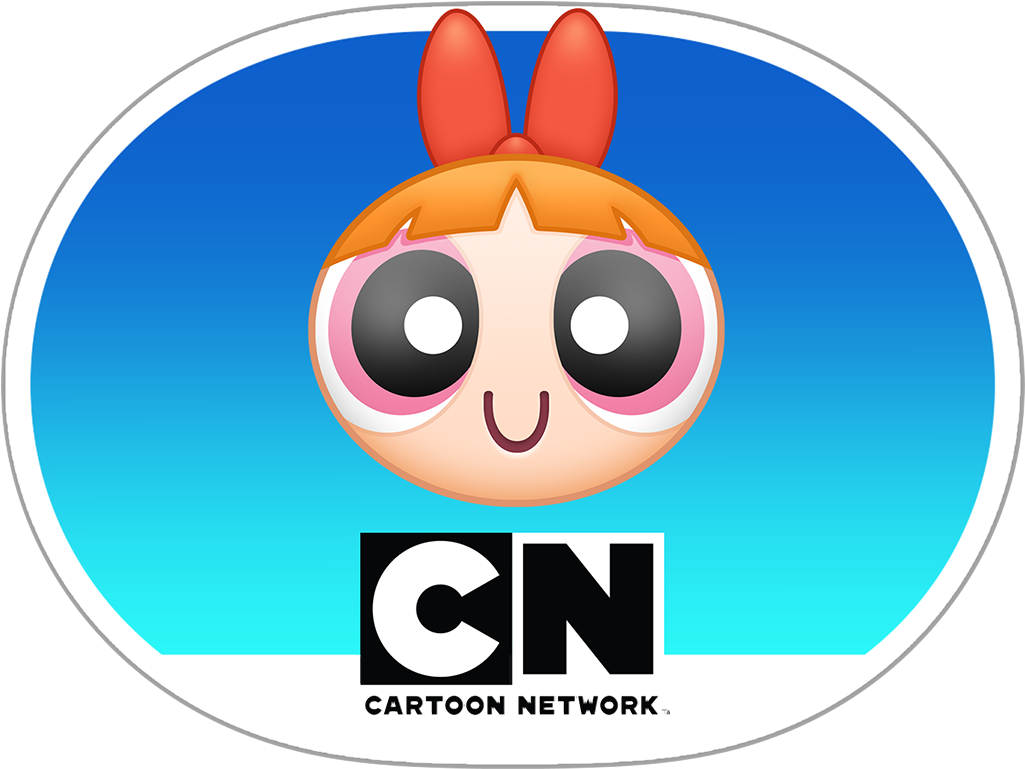 Cartoon Network Clipart Transparent - Powerpuff Girls Cartoon Network Sticker (1024x1024)
