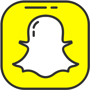 New Looks Come To Snapchat And Twitter In Bid For More - Snapchat Logo Png (512x512)