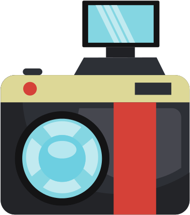 Vintage Camera Isolated Flat Icon - Flat Icon Photography Png (550x550)