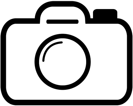 Camera The Stroke Icon Logo Sign Icons Sym - Logo Fotocamera (426x340)